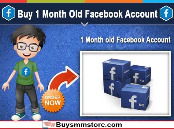 Buy 1 Month Old Facebook Account