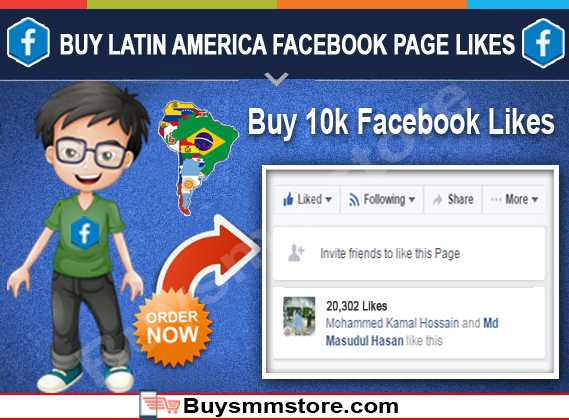 Buy Latin America Facebook Likes