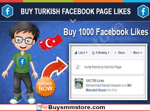 Buy Turkish Facebook Likes