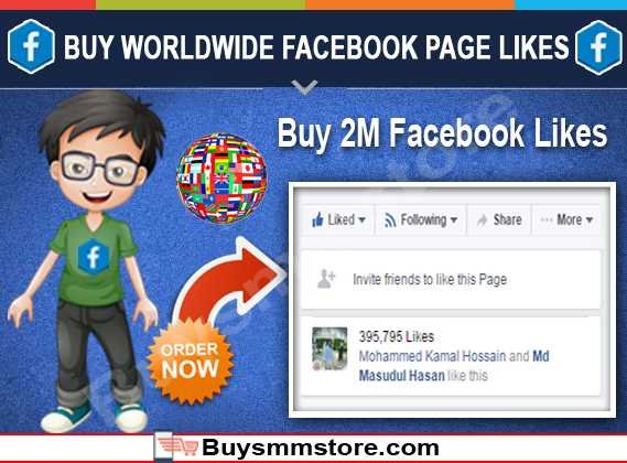 Buy Worldwide Facebook Likes